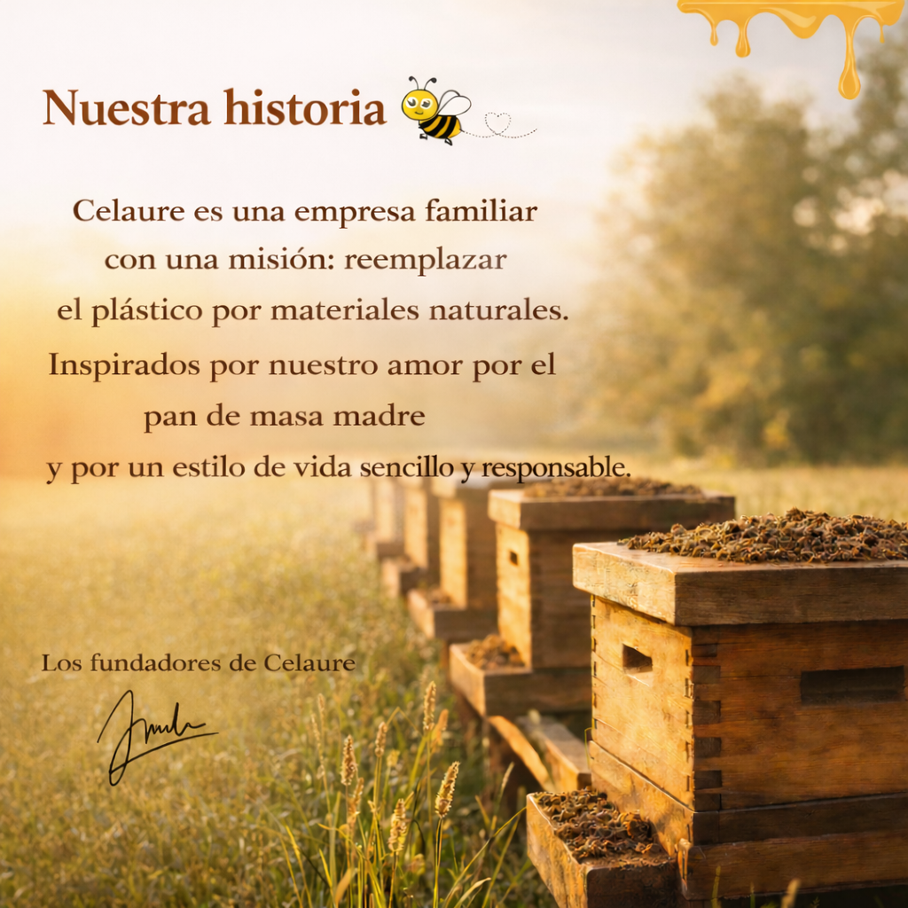 Bolsas de alta gama fabricadas en 100 % algodón y cera de abeja lavables – conservación natural