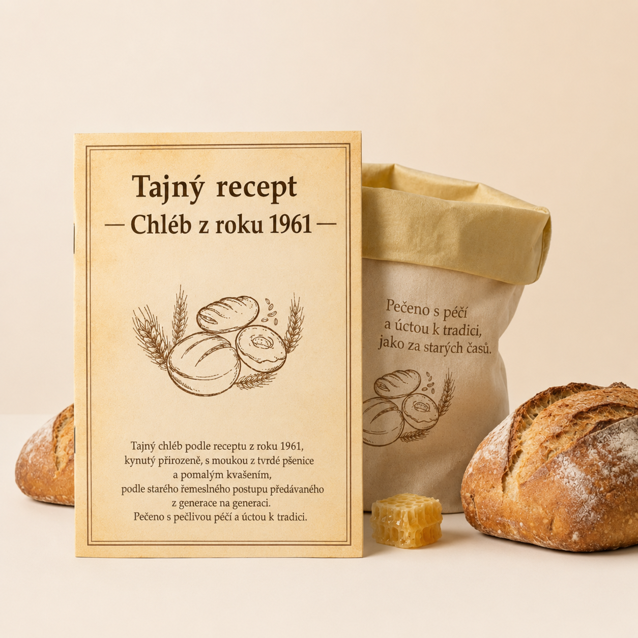 Tajný recept — chléb z roku 1961